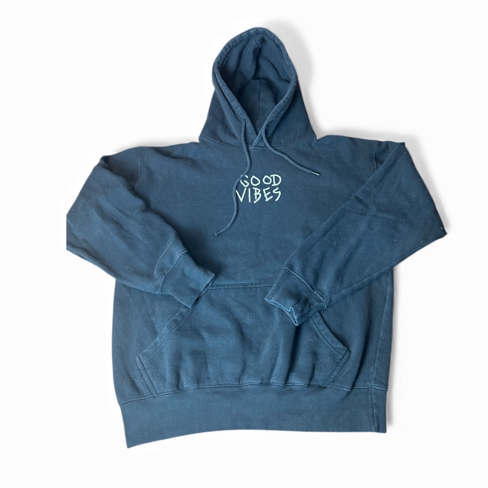 Hoodie boys/ men’s with 'Good Vibes' Print S/M